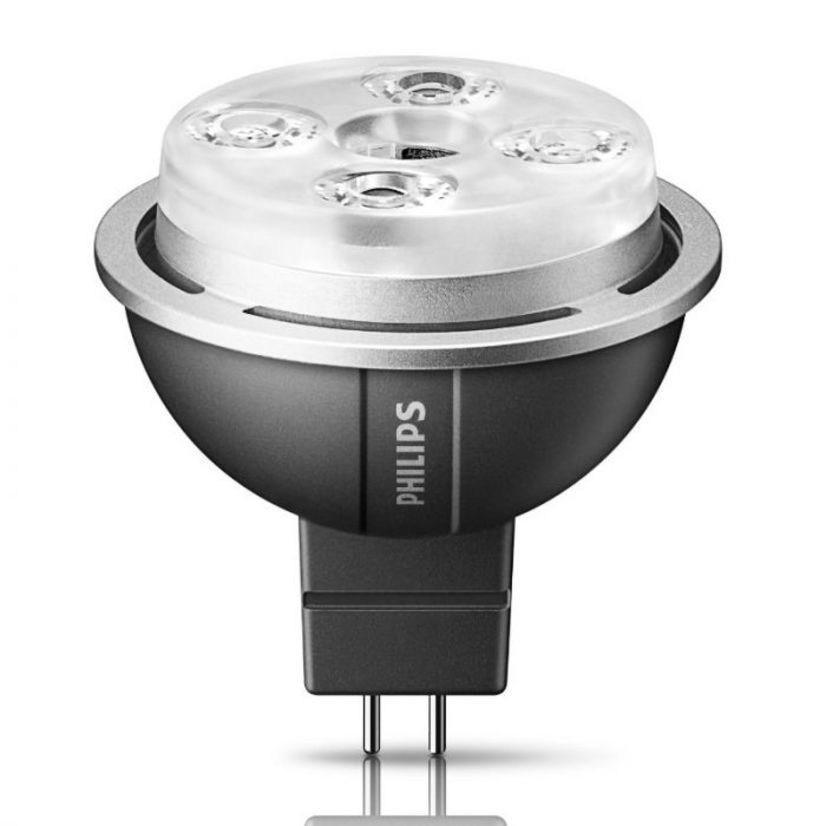Philips 432401 Dimmable Lamp, 10 W, GU5.3 Lamp, MR16 Shape, 650 Lumens